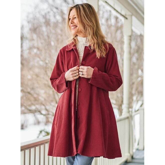 Farmer's Market Red Corduroy Jacket