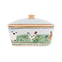 Assorted Animals Landscape Butter Dish