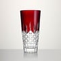Lismore Red Vase 10"