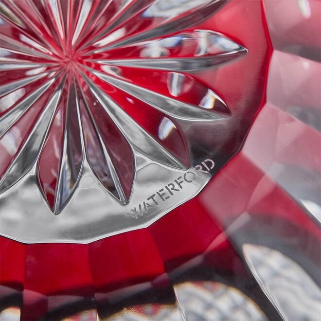 Lismore Red Rose Bowl 8"