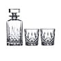 Marquis Markham Double Old Fashioned Glasses & Square Decanter Set
