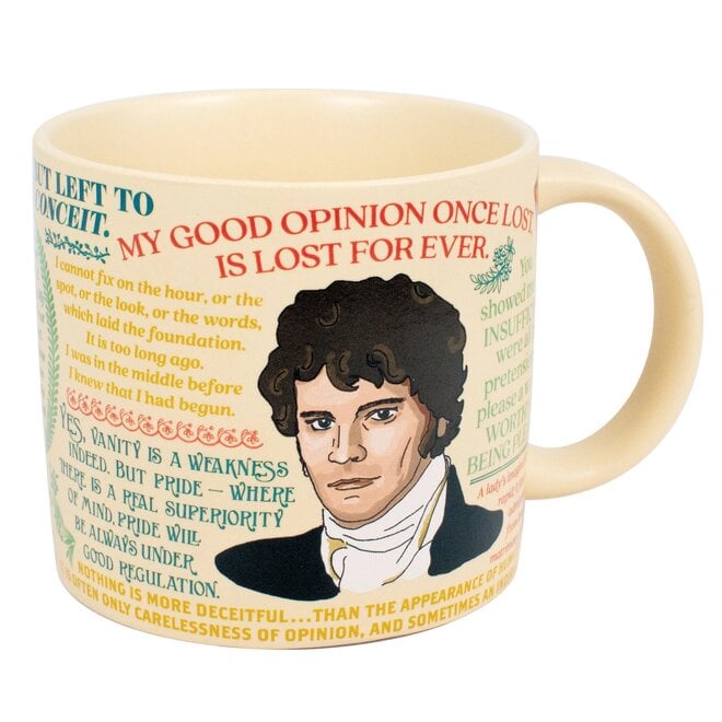 Mr. Darcy's Pride & Prejudice Mug