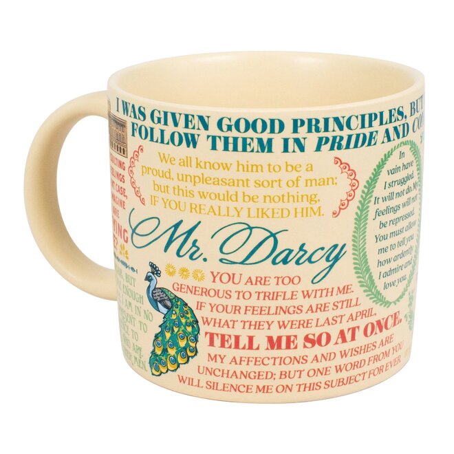 Mr. Darcy's Pride & Prejudice Mug