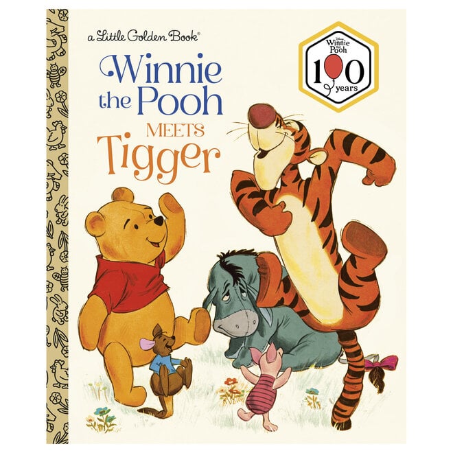 Winnie the Pooh Meets Tigger Little Golden Book