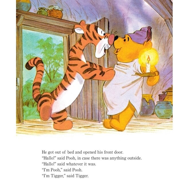 Winnie the Pooh Meets Tigger Little Golden Book