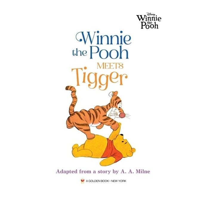Winnie the Pooh Meets Tigger Little Golden Book