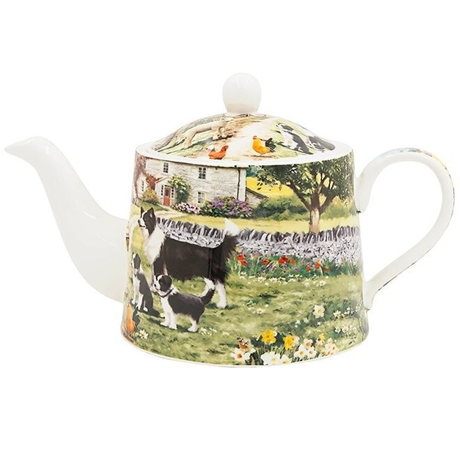 Collie & Sheep Teapot
