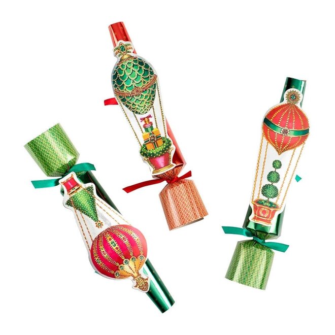 Christmas In The Air Luxury Cone Crackers (Box of 8)