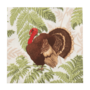 Turkey Among Ferns Luncheon Napkins