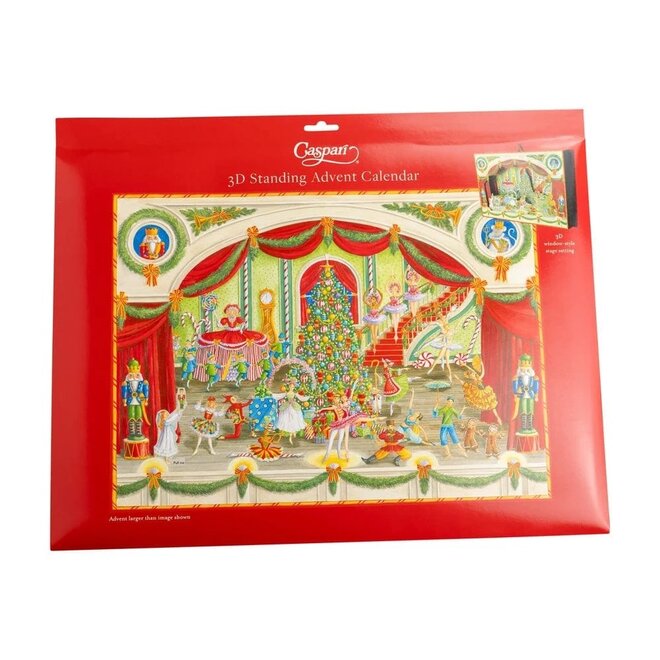 Nutcracker Ballet 3D Paper Advent Calendar