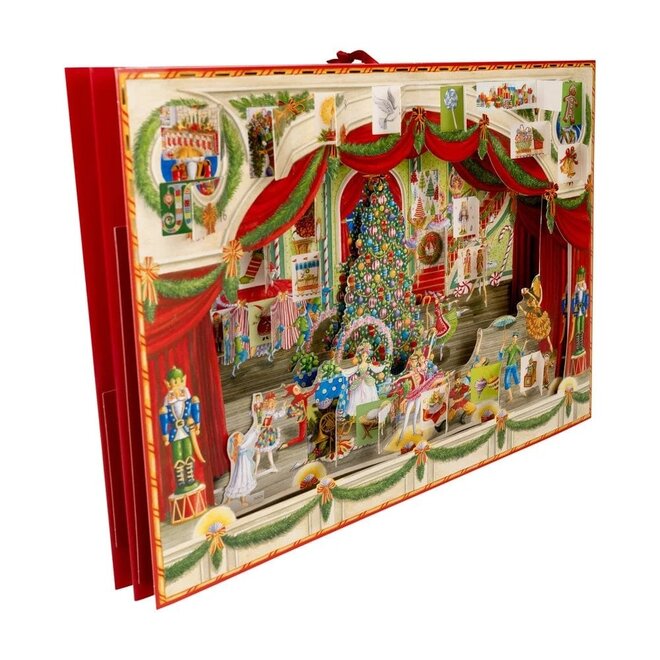Nutcracker Ballet 3D Paper Advent Calendar