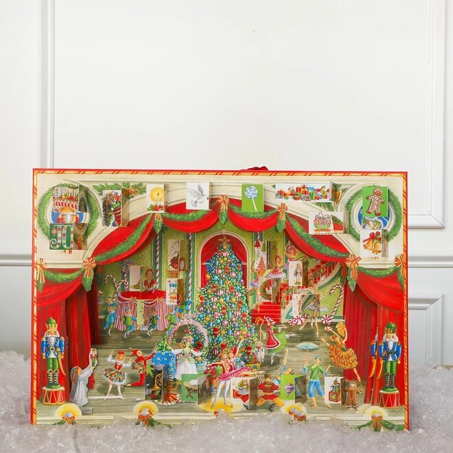 Nutcracker Ballet 3D Paper Advent Calendar