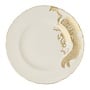 Gold Aves Motif Salad Plate
