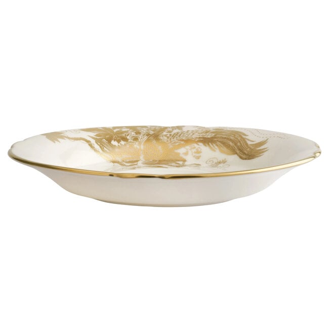 Gold Aves Motif Teacup & Saucer