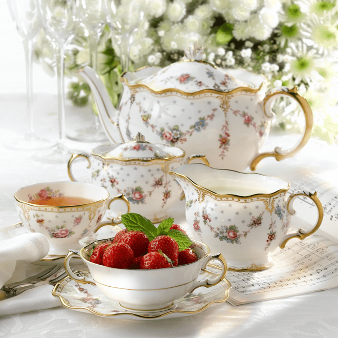 Royal Antoinette Cream Jug