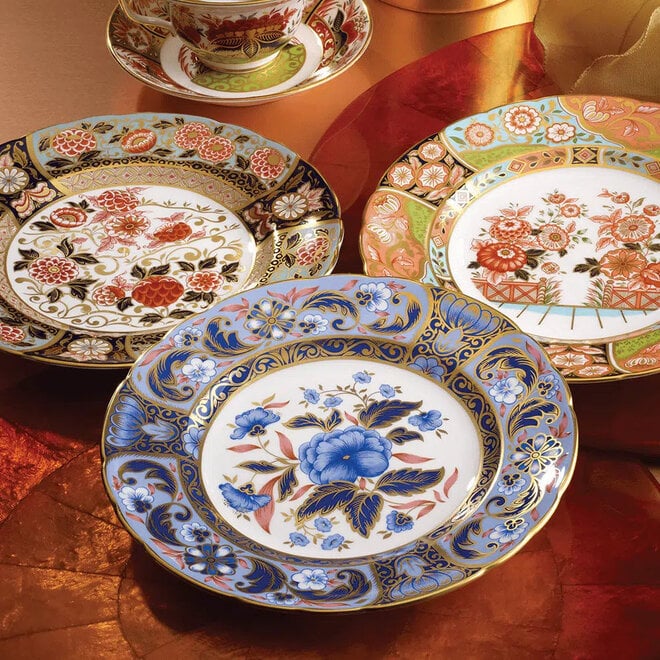 Imari Golden Peony Accent Plate