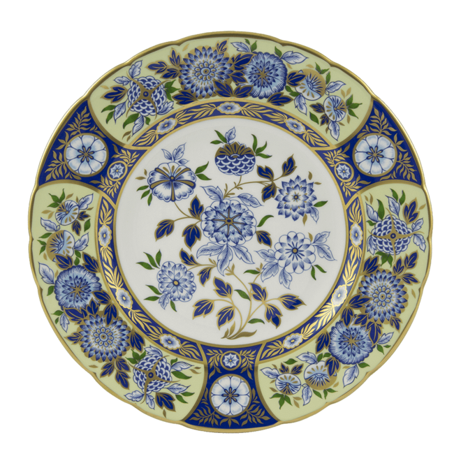 Imari Midori Meadow Accent Plate