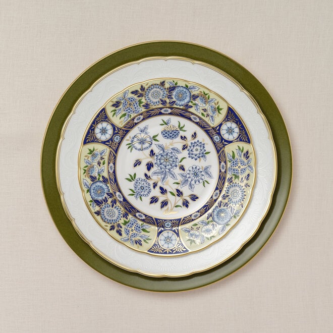 Imari Midori Meadow Accent Plate