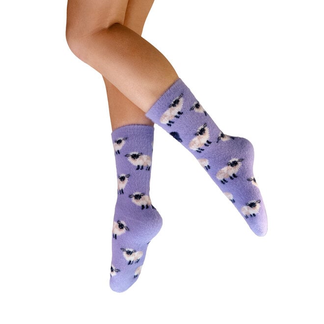Sheep Women's Fuzzy Socks