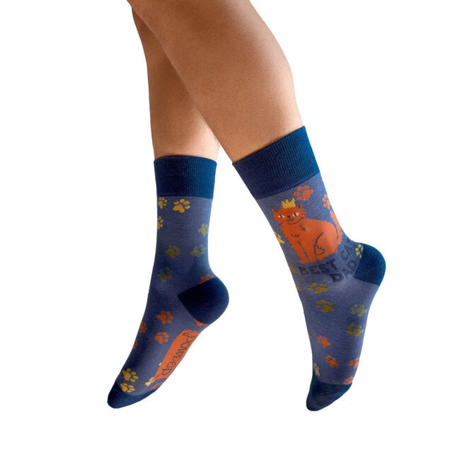 Best Cat Dad Men's Socks