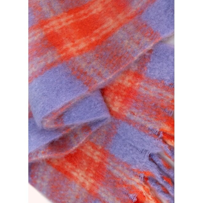 Flora Scarf in Tangerine