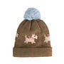 Kids Westie Hat in Moss
