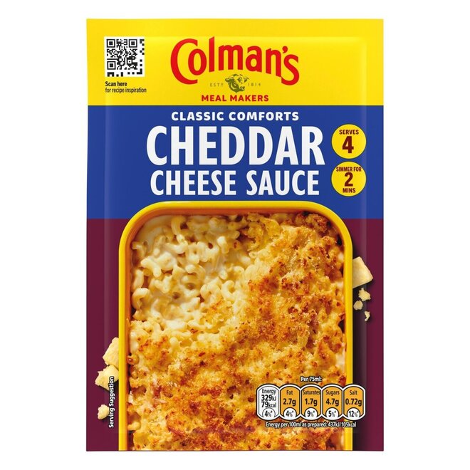 Colman's Cheddar Cheese Sauce Mix