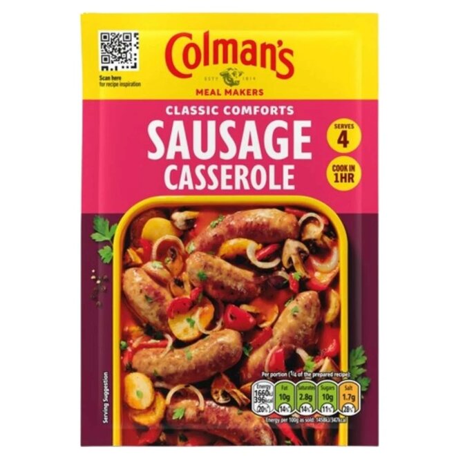 Colman's Sausage Casserole Mix