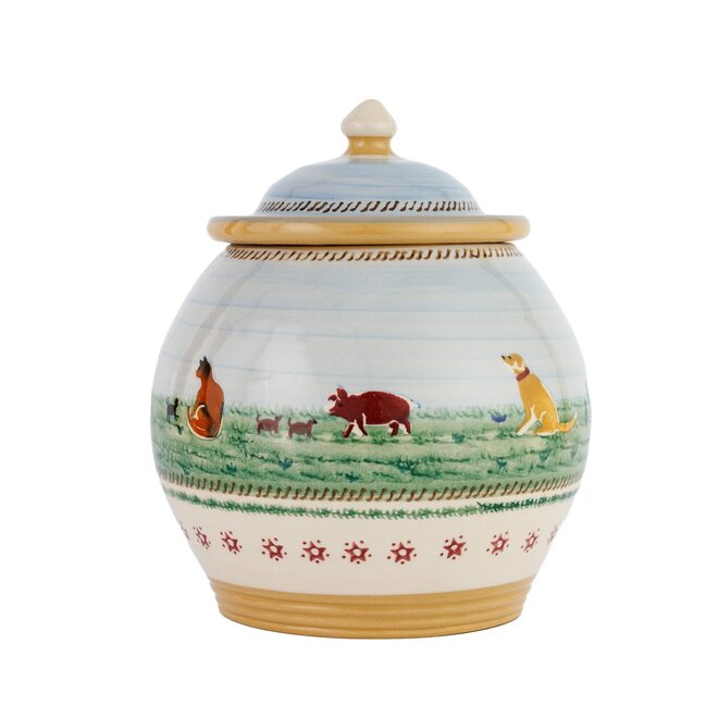 Assorted Landscape Cookie Jar