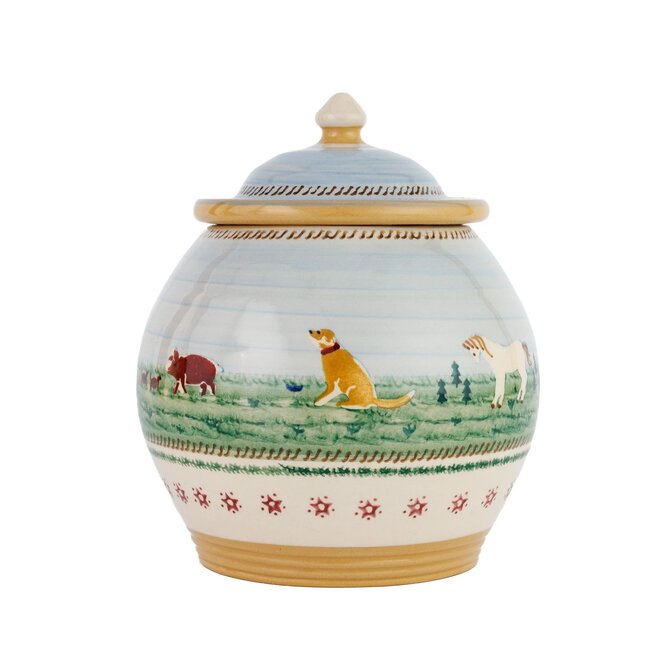 Assorted Landscape Cookie Jar