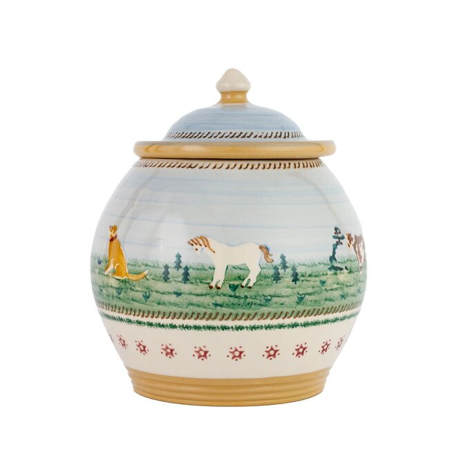 Assorted Landscape Cookie Jar