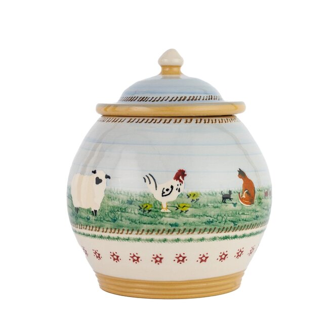 Assorted Landscape Cookie Jar