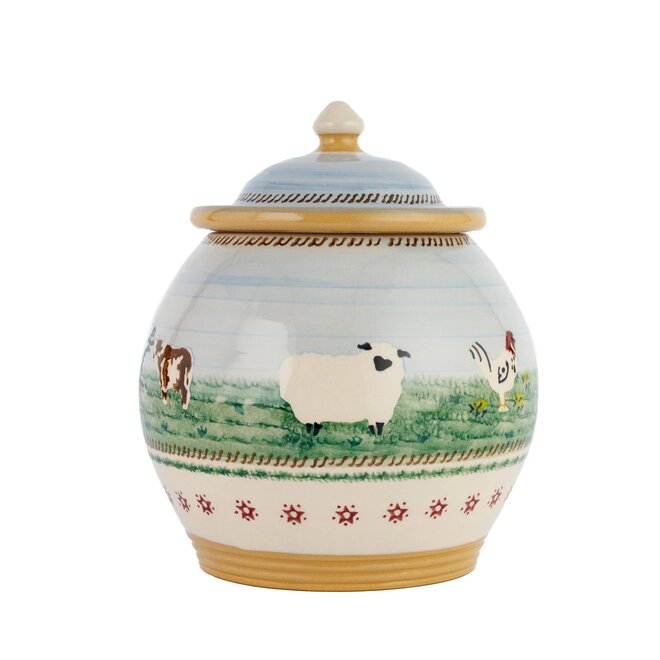 Assorted Landscape Cookie Jar