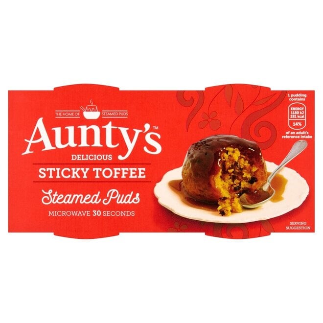 Aunty's Sticky Toffee Steamed Puddings