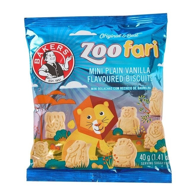 Bakers Mini Zoofari 40g