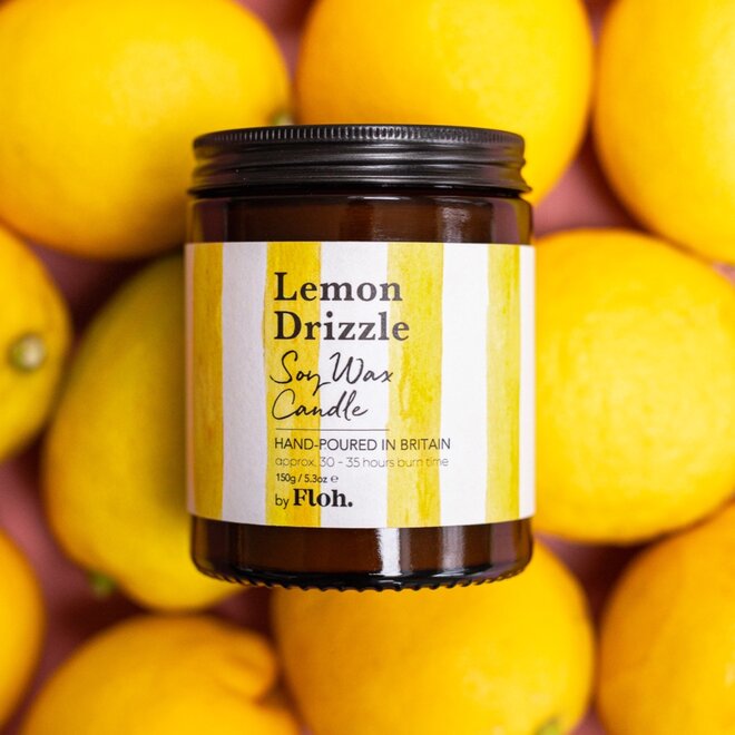 Floh Lemon Drizzle Apothecary Candle