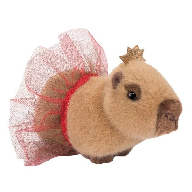 Capybara With Red Tutu