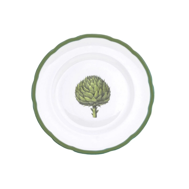 Kitchen Garden Artichoke Audley Salad Plate