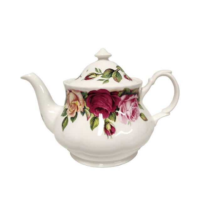 Garden Rose Teapot