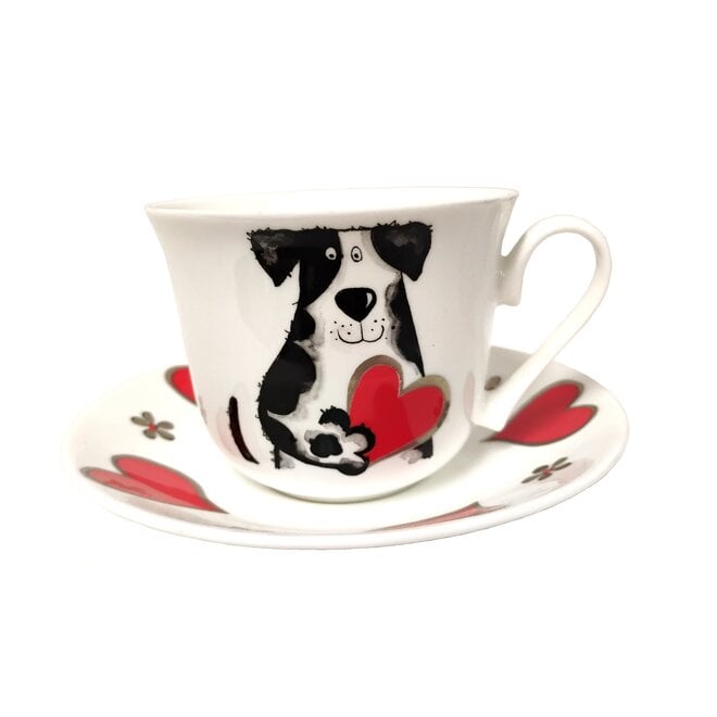 Dog Breakfast Cup & Saucer