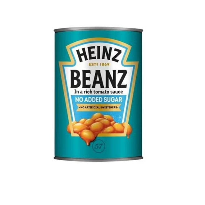 Heinz Baked Beans No Sugar Added 415g