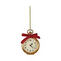 Mercury Glass Pocket Watch Ornament