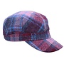 Harris Tweed Forget Me Not Rhona Cadet Cap