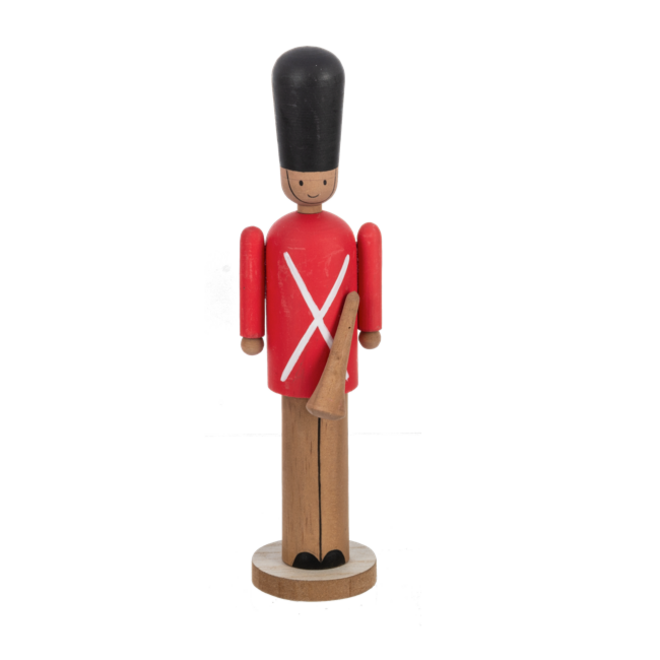 Wood Nutcracker With Trumpet
