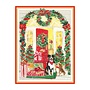 Open Door With Dogs Boxed Christmas Cards