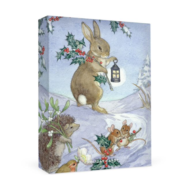 Molly Brett: Christmas Animals Small Holiday Cards