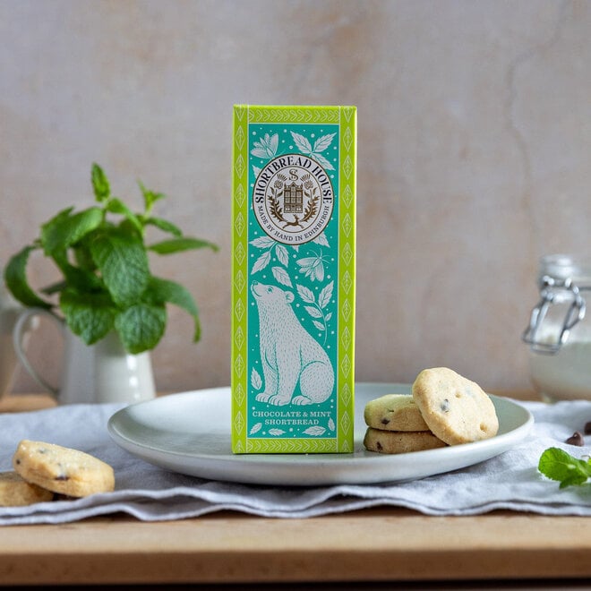 Shortbread House Chocolate & Mint Shortbread