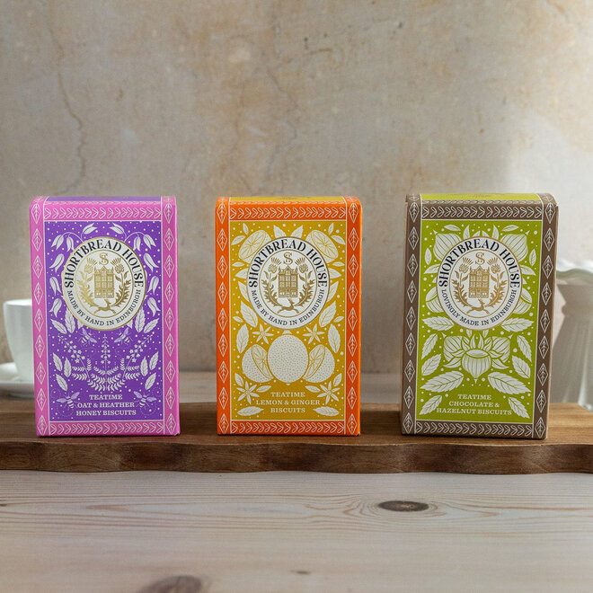 Shortbread House Teatime Lemon & Ginger Biscuits 140g