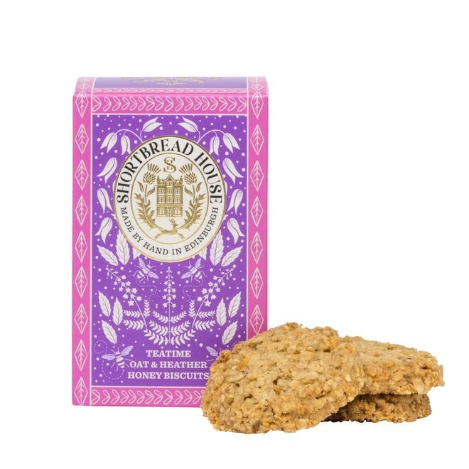 Shortbread House Teatime Oat & Heather Honey Biscuits