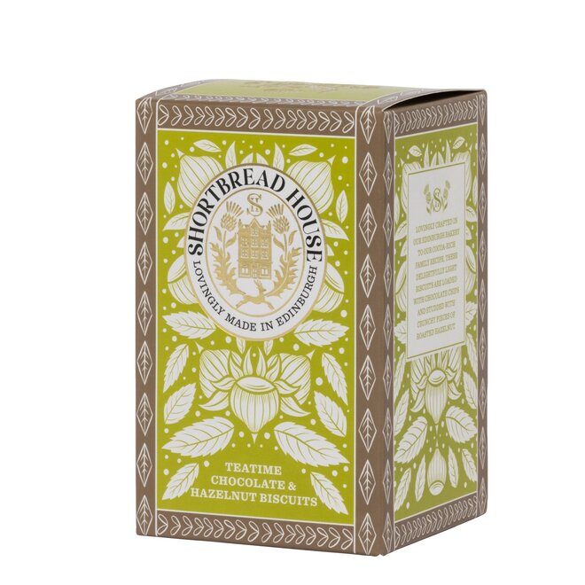 Shortbread House Teatime Chocolate & Hazelnut Biscuits 140g